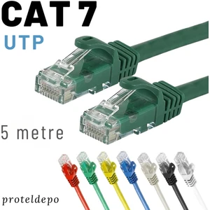 Irenıs 5 Metre Cat7 Kablo Ethernet Network Internet Lan Ağ Kablosu