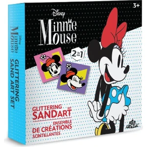 Red Castle Eğitici ve Eğlenceli Kum Boyama Seti-Disney Minnie Mouse Mbks-13