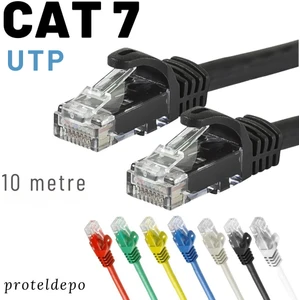Irenıs 10 Metre Cat7 Kablo Ethernet Network Internet Lan Ağ Kablosu