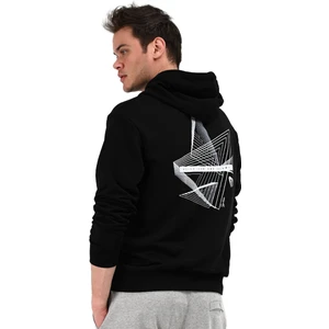 Snake Erkek Siyah Günlük Stil Sweatshirt 24YETL13D01-SYH