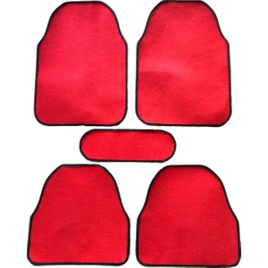 Universal Cıtroen C2UYUMLU Kırmızı Renk Oto Halı Paspas