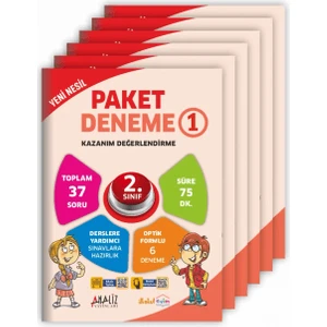 Analiz Yayınları 2. Sınıf Yeni Nesil Türkçe Deneme Seti 6'lı Eğitim 2024