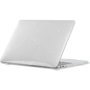 Mcstorey Macbook Air Kılıf 15 inç M2-M3, Simli Kristal Parlak (TouchID'li Air 15.3") A2941 A3114 ile Uyumlu