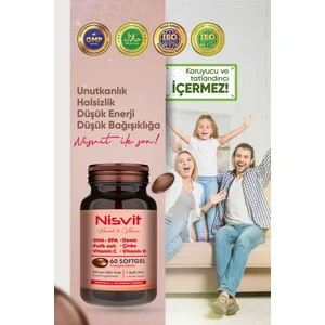 Arnis Pharma Omega 3, Epa - Dha, Demir, Folik Asit, Vitamin B, C, D, E, Çinko, Iyot Içeren Multivitamin
