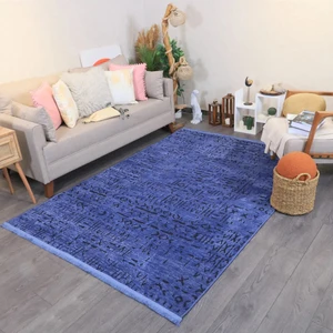 Alperenler Tekstil Şönil Kilim Saçaklı Kaymaz Dokuma Kilim Salon Halısı Mutfak Halısı Balkon Halısı Yolluk Iskandinav