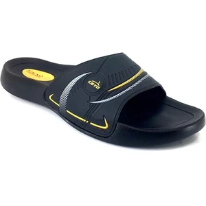 9100 8 Anatomik Günlük Erkek Terlik - Siyah