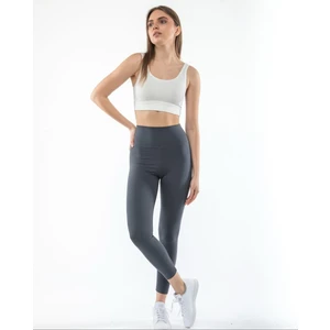 İncebelli Kadın Yüksek Bel Oysho Tayt Füme