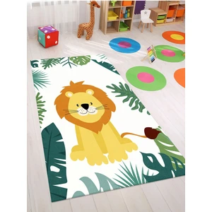 Aslan Halısı Yıkanabilir Kaymaz Taban Bebek ve Çocuk Odası