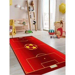 Taraftar Halısı Yıkanabilir Kaymaz Taban Çocuk Odası