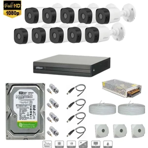 Full Hd 10 Kameralı Set