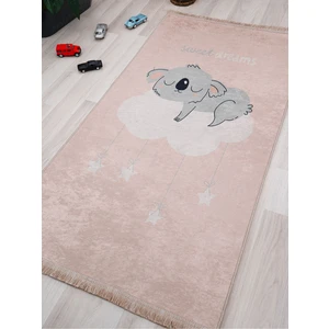 Koala Desenli Halı Yıkanabilir Kaymaz Taban Bebek Odası
