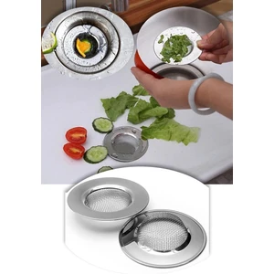 Paslanmaz Çelik Lavabo Süzgeci Evye 7,5 cm
