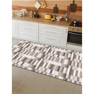 Makinede Yıkanabilir Kaymaz Taban Leke Tutmaz Dijital Baskı Mutfak Halısı