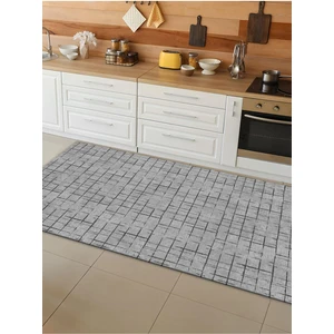 Makinede Yıkanabilir Kaymaz Taban Leke Tutmaz Dijital Baskı Mutfak Halısı