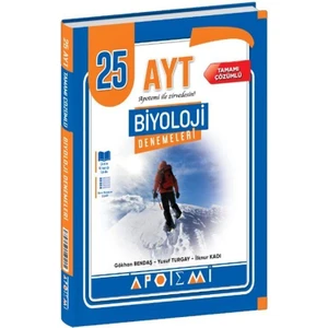 Apotemi Yayınları  AYT 25 Biyoloji Denemeleri