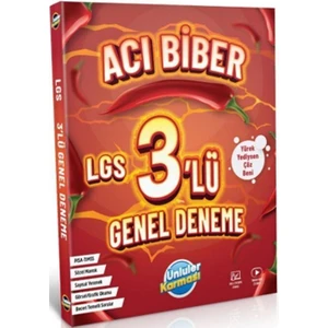 Ünlüler Karması LGS 8. Sınıf Acı Biber Genel Deneme