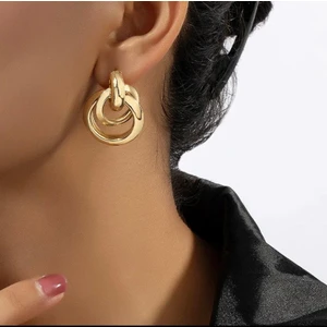 Kadın Küpe Twisted Küpe