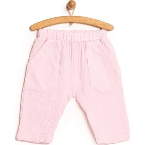 Basic Müslin Pantolon Kız Bebek