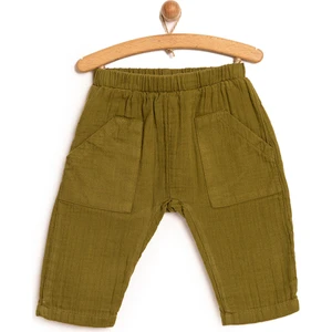 Basic Müslin Pantolon Erkek Bebek