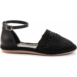 Siyah Örgü   Kadın Espadril K01823015616