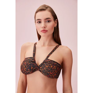 Detaylı Straplez Bikini Üst