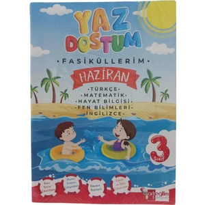 Artı Eğitim Yayınları  3.Sınıf Yaz Dostum Yaz Tatil Kitabı Tüm Dersler Seti