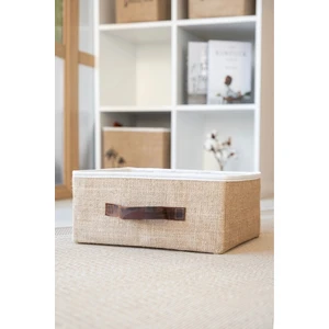 Jüt Dolap Içi Organizer Takı, Makyaj, Banyo, Ofis Düzenleyici Saklama Kutusu Organizer 26X20X10 cm