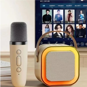 Obrax Rgb Ledli Karaoke Mikrofonlu Bluetooth Hoparlör