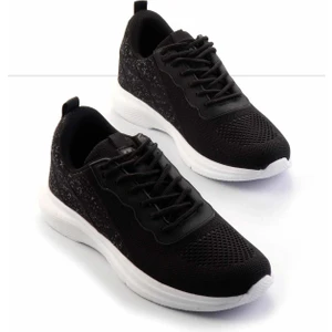 Siyah Buz Triko   Erkek Sneaker E01768002682