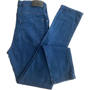 Gruva erkek Regular Fit Boru Paça Likralı Esnek Kot Pantolon Mavi