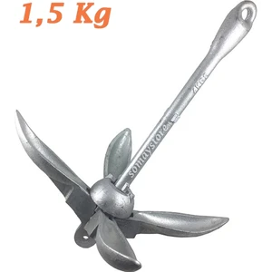 Tekne ve Bot Çapası Şemsiye Çıpa Galvanizli 1.5 KG