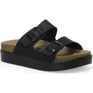 Mendy New  Siyah Kadın Terlik