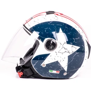 Sw 715 Red Line Star Yarımmotosiklet Kaskı - Xl