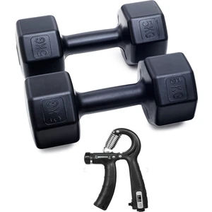 Ps Spor 5 kg Dambıl x 2 Adet = 10 Kg+Sayaçlı Ayarlanabilir El Yayı