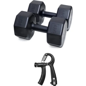 Ps Spor 6 kg Dambıl X2 Adet = 12 Kg+ Sayaçlı Ayarlanabilir El Yayı