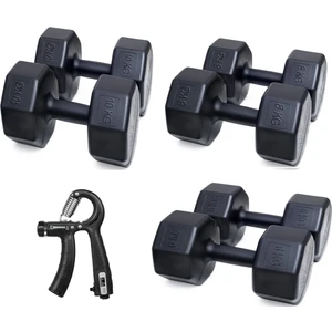 Ps Spor 3 Çift Dambıl Set Sayaçlı Ayarlanabilir El Yayı 6 kg 8 kg 10 kg
