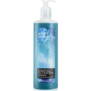 Senses Ocean Surge Nane ve Deniz Kokulu Saç ve Vücut Için Erkek Duş Jeli 720 ml