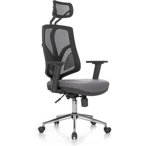 Oskar Çalışma Koltuğu Krom Yıldız Ayak Multi Tilt Mekanizma