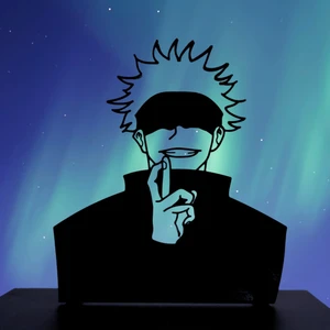 3D Layer Craft 2d Jujutsu Kaisen Gojo Satoru Dekor - Masa, Duvar Dekoru - Jujutsu Kaisen Anime Hediyesi