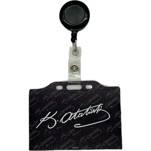 Sağlıkçı Shopping Atatürk Imza Temalı Yatay Kart Kabı Kart Koruyucu