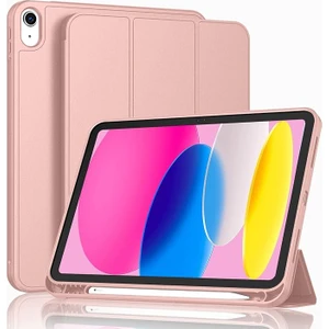 Apple iPad 10. Nesil 10.9 (2022) Kalemlikli Yatay Standlı Stromix Smart Kılıf A2696 A2757 A2777 A3162