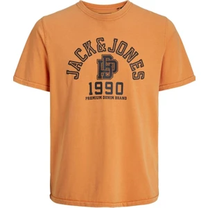 Jack & Jones Jprblusebastıan T-Shirt Ss Tee12252957 Turuncu