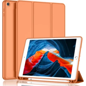 Apple iPad Air 3. Nesil 10.5 Inc (2019) Kalemlikli Yatay Standlı Stromix Smart Kılıf ve Ekran Koruyucu A2123 A2152 A2153