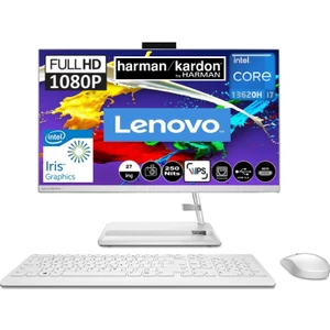 Ideacentre 27IAP7 Intel Core I7 13620H 64GB 1tb SSD Freedos 27'' Fhd All In One Bilgisayar F0GJ00P9TR Snertech