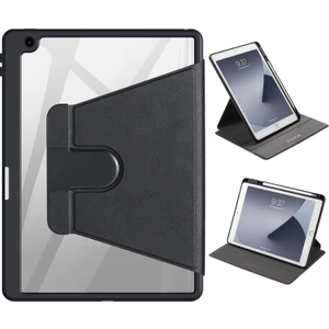 Apple iPad 8. Nesil 10.2 (2020) Yatay ve Dikey Standlı Kalemlikli Ninex Smart Kılıf A2270 A2428 A2429 A2430
