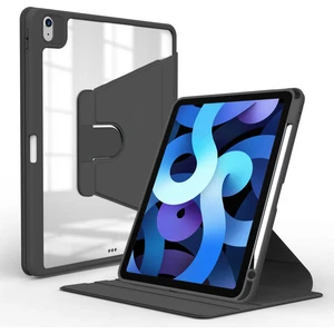 Apple iPad Air 4. Nesil 10.9 (2020) Kalem Şarjına Uygun Yatay ve Dikey Standlı Kalemlikli Ninex Smart Kılıf A2316 A2324 A2325 A2072