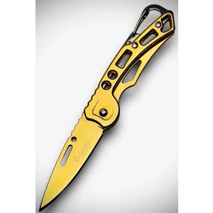 Kamp Dükkanı Kamp Outdoor Anahtarlık Çakı Mini Cep Çakısı Gold Çakı Altın Renk 15CM