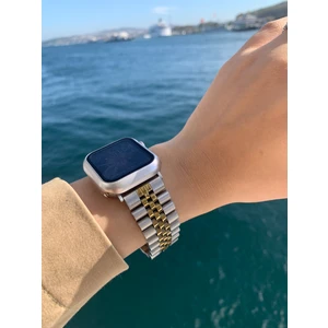 Bushco Store Apple Watch Yıldız Işığı  Mika Kasa ve Ekran Koruma 45 mm