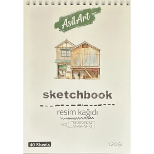 Asil Art Eskiz Defteri 120 gr am 40 Yaprak A5