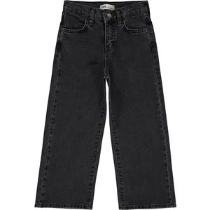 Civil Girls Kız Çocuk Pantolon 6-9 Yaş Füme